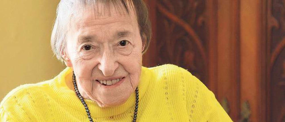 Jubilarin. Ilse Nowak ist 102.