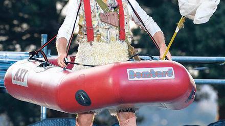 Papageno Guntbert Warns ist der Held von Thalbachs populärer Inszenierung.