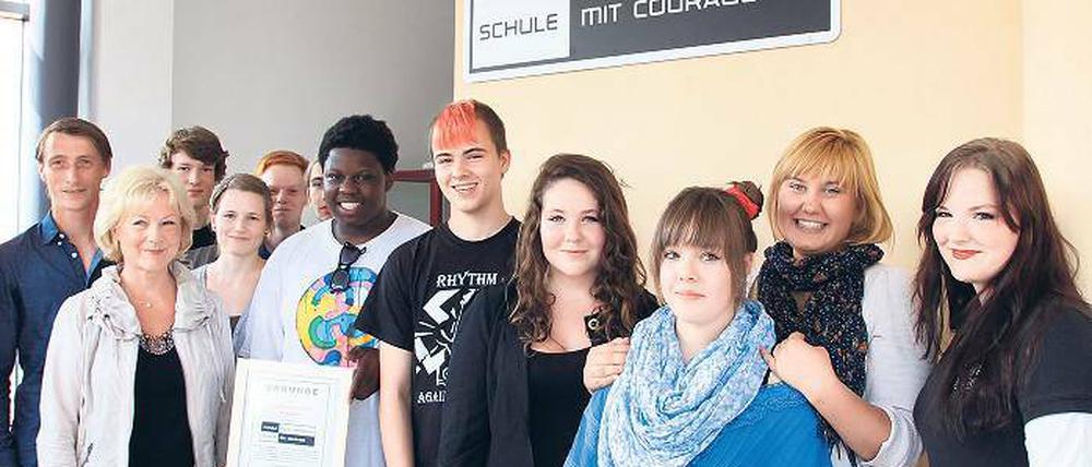 Das Leibniz-Gymnasium ist Potsdams fünfte „Schule ohne Rassismus“.