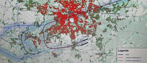 Fluglärmkommission empfiehlt: Bei Westabflügen bleiben auch Teltow, Kleinmachnow, Stahnsdorf und Berliner Südwesten verschont.
