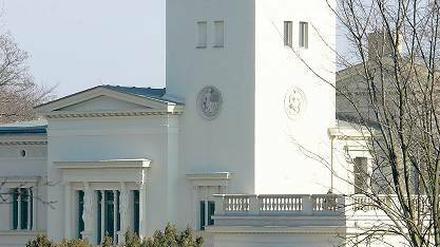 Tatsächlich eine Hochschule: Die mondäne Villa Henkel.