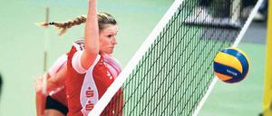 An alter Wirkungsstätte: Potsdams Mannschaftskapitän Sandra Landvoigt verlor mit dem SC am Samstag beim VfB Suhl.