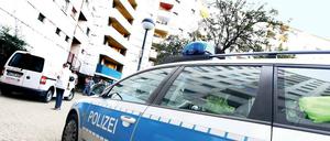 Tödlicher Einsatz. Das Haus im Märkischen Viertel in Reinickendorf.