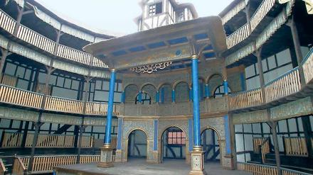 Beeindruckender Nachbau. Das Babelsberger „Globe Theatre“.