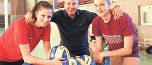 Neu in Potsdam. Nikol Sajdova, Alberto Salomoni und Lisa Gründing(v. l.).