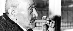 „Opa Huschke“ auf einem Foto von seinem 100. Geburtstag.