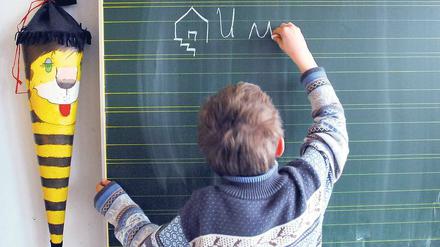 Visite im Unterricht. Die Brandenburger Schüler werden noch zu wenig individuell gefördert.