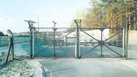 Sicherte das System: Die Berliner Mauer bei Kleinmachnow, 1989.