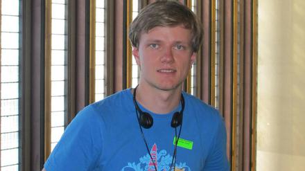 Glaubte erst an eine Falschmeldung. Der 25-jährige Norweger Haakon Gunnerud erfuhr von den Anschlägen, als er an seiner Masterarbeit schrieb. Er konnte die Nachrichten kaum fassen.