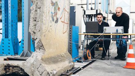 Stresstest. Für die Konservierung der Außenanlage der Gedenkstätte Berliner Mauer.