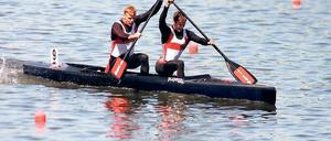 Von der U23-EM zur WM. Peter Kretschmer (r.) und Kurt Kuschela.