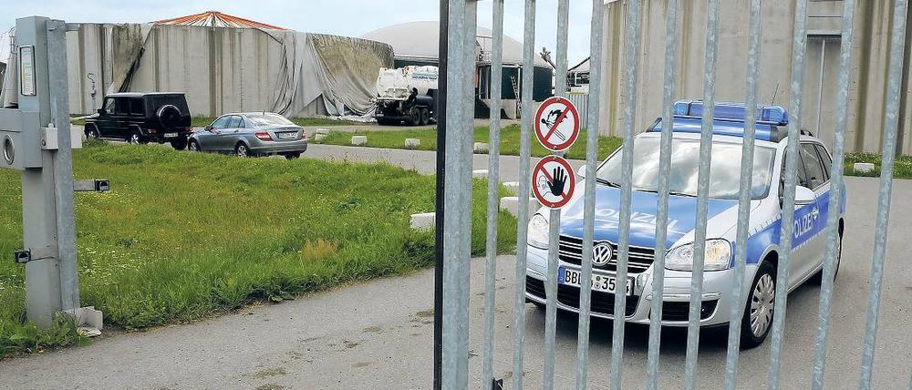 Explosion. Zwei Arbeiter wurden bei einem Unfall in der Biogasanlage verletzt.