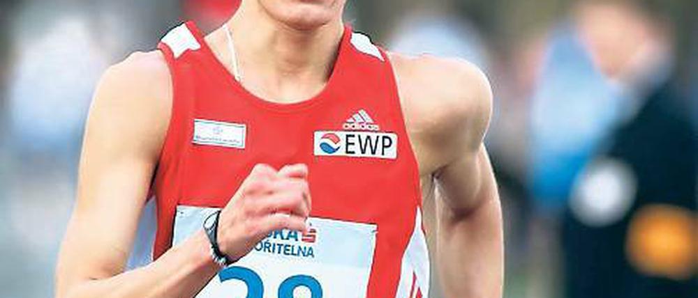 Meisterlich. Geher Christopher Linke ließ bei der DM alle hinter sich.