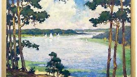 Havelland aus Sicht eines Berliners: Eines der Werke von Gerhard Graf.