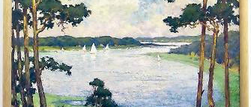 Havelland aus Sicht eines Berliners: Eines der Werke von Gerhard Graf.