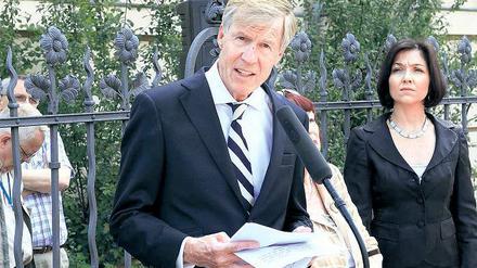 Gegen politische Apathie: Axel Smend würdigte Siegfried Wagner.