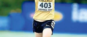 Medaillenhoffnung. 2009 wurde Geher Hagen Pohle U18-Weltmeister.