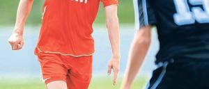 Erster Torschütze. Christian Groß brach am Samstag für den SV Babelsberg 03 den Bann und sorgte beim Toyota-Cup in Rathenow für die ersten Nulldrei-Treffer.