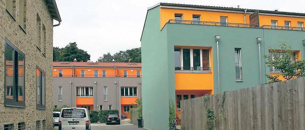Alte Brauerei. Hier baute eine Babelsberger Bauherrengemeinschaft.