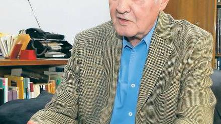 Der Gründungsrektor. Rolf Mitzner leitete die Universität Potsdam von 1991 bis 1995.