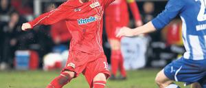 Nicht mehr für Union am Ball. Santi Kolk wechselt auf Leihbasis nach Breda.