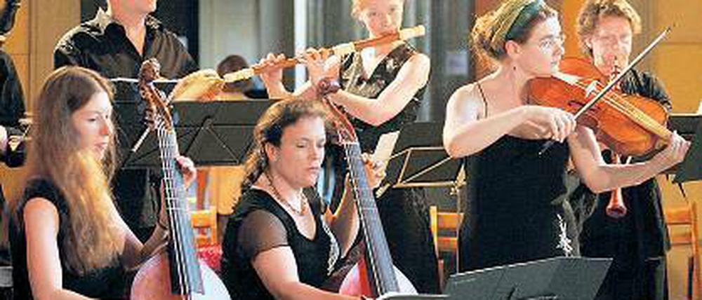 Venezianische Nacht. Die „Kleine Cammer-Music“ in der Friedenskirche.