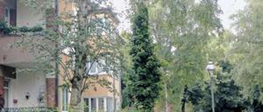 Der 91-Jährige wohnt in einer ruhigen Reinickendorfer Nebenstraße.