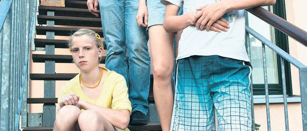 Starke Gemeinschaft. Familie S. hat sich ein Haus in Friedrichshagen zugelegt, weil sie sich vom Großflughafen unbehelligt glaubte. Nun will sie sich in der Initiative FBI gegen die neuen Flugrouten wehren.
