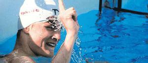 Vier Starts, drei Titel. Christian Diener bei den Schwimm-JEM.