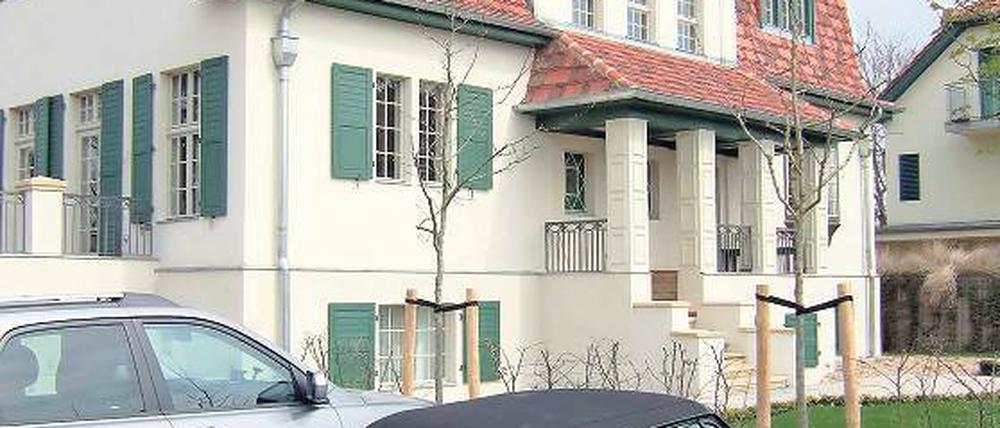 Die Villa Bergmann in Caputh.