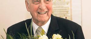Kompetent nicht nur in Rübchen-Fragen: Jubiliar Günter Duwe.