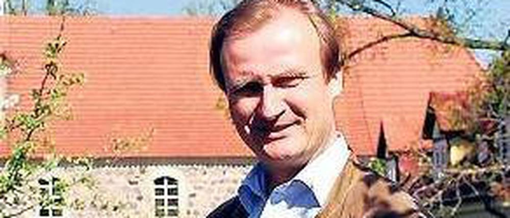 Quer zur Partei. Der Märker Hans-Georg von der Marwitz sitzt seit 2009 auch für die CDU im Bundestag. Jetzt fordert er den Rücktritt des Bundespräsidenten.