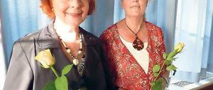Die Namensgeberinnen. Ingeborg Anheuser (l.) und Brigitte Hänsch.