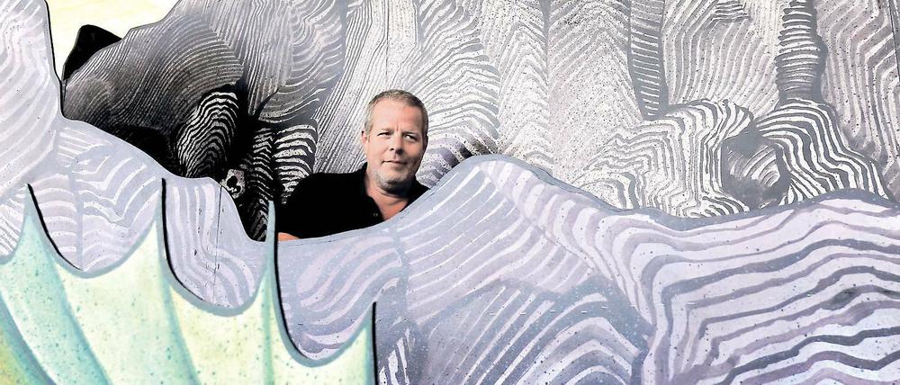 Zauberhaft. Udo Bausch in der Kulisse für die Seeoper Wannsee.