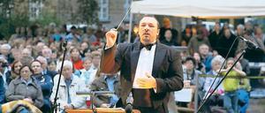 Gastdirigat. Leonardo Cunha leitet zeitweise das „Collegium Musicum“.