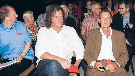 Neu beim SV Babelberg 03. Klaus Brüggemann (rechts) und Friedhelm Schatz.