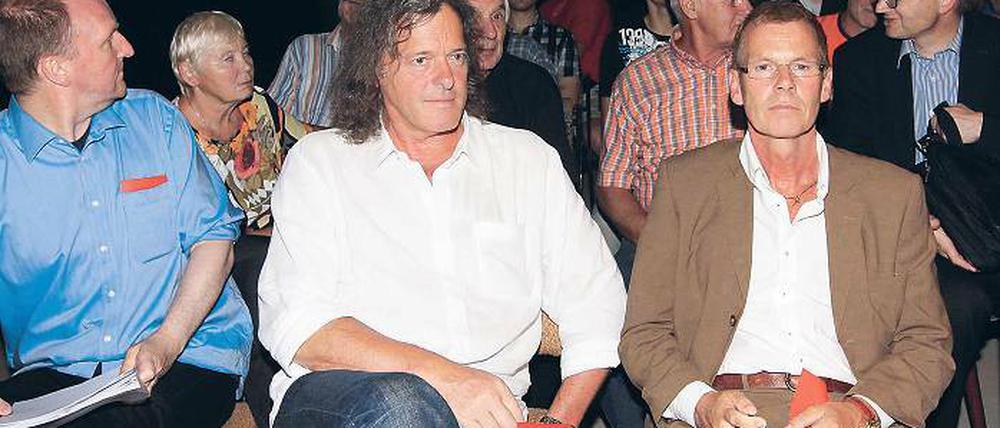 Neu beim SV Babelberg 03. Klaus Brüggemann (rechts) und Friedhelm Schatz.