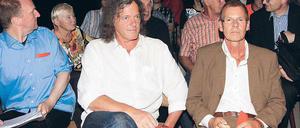 Neu beim SV Babelberg 03. Klaus Brüggemann (rechts) und Friedhelm Schatz.