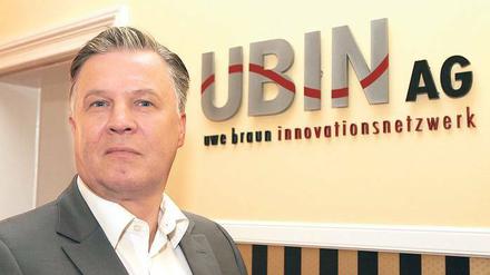 Wiederauferstanden. Nach dem Verkauf seiner alten Firma Uwe Braun GmbH an Software-Milliardär Hasso Plattner ist Uwe Braun zurück im Geschäft.