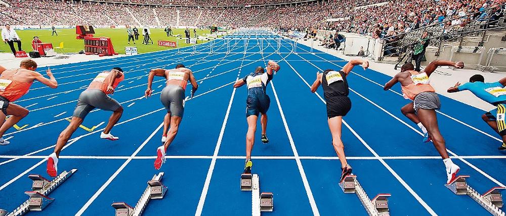 Am Samstag nimmst du das Steroid. Die Leichtathletik-WM in Berlin steht vor der Tür. Die olympische Kernsportart Nummer eins gerät davor arg in Verruf.
