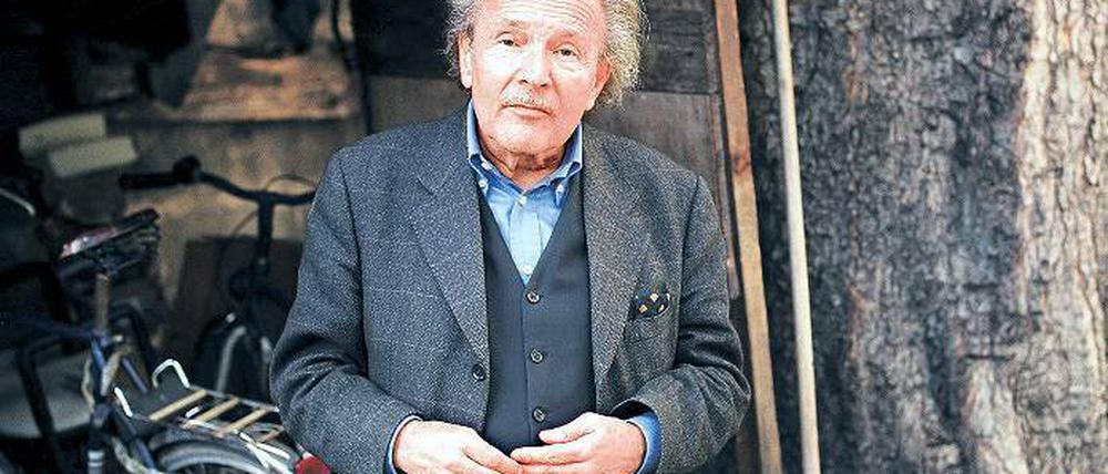 „Wenn ich schreibe, ist immer jetzt!“ Der 68-jährige Schriftsteller Peter Kurzeck.