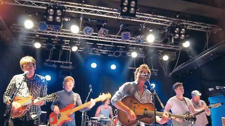 „Here is my heart and here is my soul. Take them both.“ Sänger Matty Chipchase in der Waschhaus Arena.