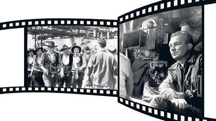 Zensiert. Hannes Balla (Manfred Krug) in Spur der Steine. Der Film wurde kurz nach der Premiere verboten und erst 1989 wieder aus dem Keller geholt. Das Bild rechts: Regisseur Frank Beyer bei den Dreharbeiten. Der Film ist im Progress-Filmverleih, die DVD bei Icestorm erschienen.
