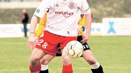 Stürmender Linksfuß. Markus Müller wechselt zum SV Babelsberg 03.