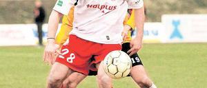 Stürmender Linksfuß. Markus Müller wechselt zum SV Babelsberg 03.