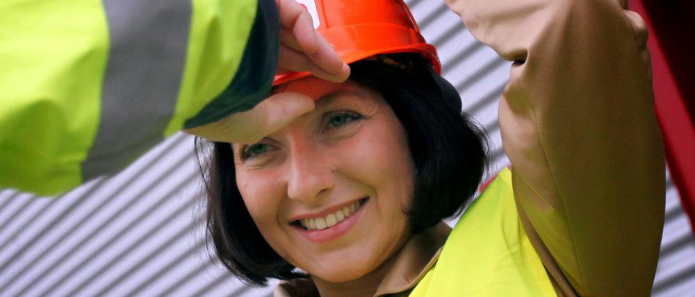 Hat Fragen zu den Babelsberg-Plänen: Katherina Reiche.