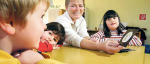 Raus mit der Sprache: Die Kinder im Landkreis Potsdam-Mittelmark sollen künftig noch stärker gefördert werden – vor allem in punkto Sprache und Sprechen.