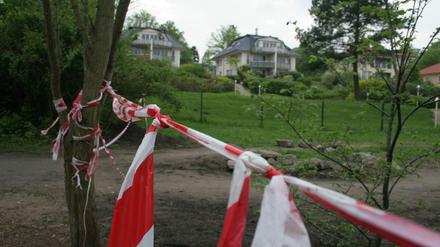 Ausgeflattert: Das OVG hat Flatterbänder in Groß Glienicke verboten.