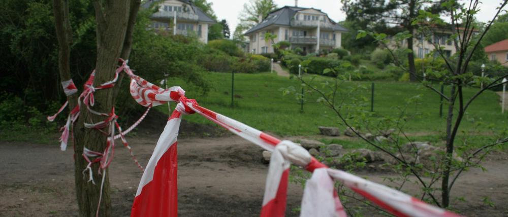 Ausgeflattert: Das OVG hat Flatterbänder in Groß Glienicke verboten.