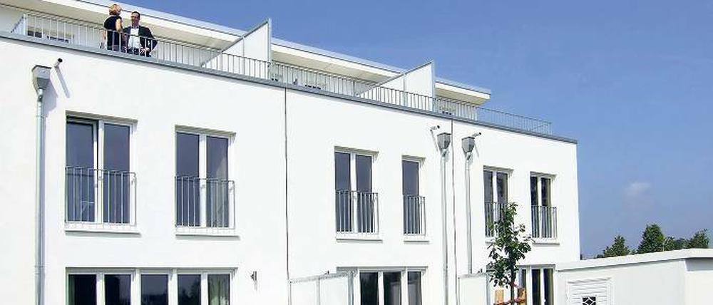 Nachhaltig: Die Häuser der Design Bau AG werden mit Erdwärme geheizt.